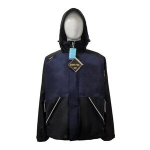 GORE-TEX Breathable Rainwear CEB Jacket Navy/Black NWOT Mesh Lining Hiking